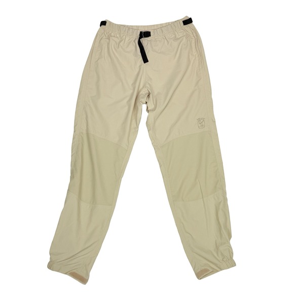 Kokatat Kayak Paddling Nylon Pants Beige Elastic Waist Adjustable Womens Large - Picture 1 of 11